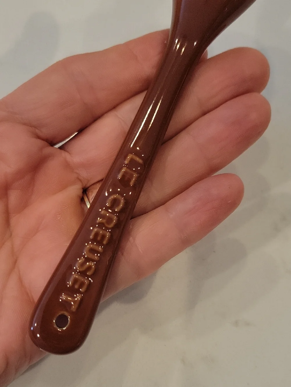 Le Creuset Mocha Brown Cafe Spoon